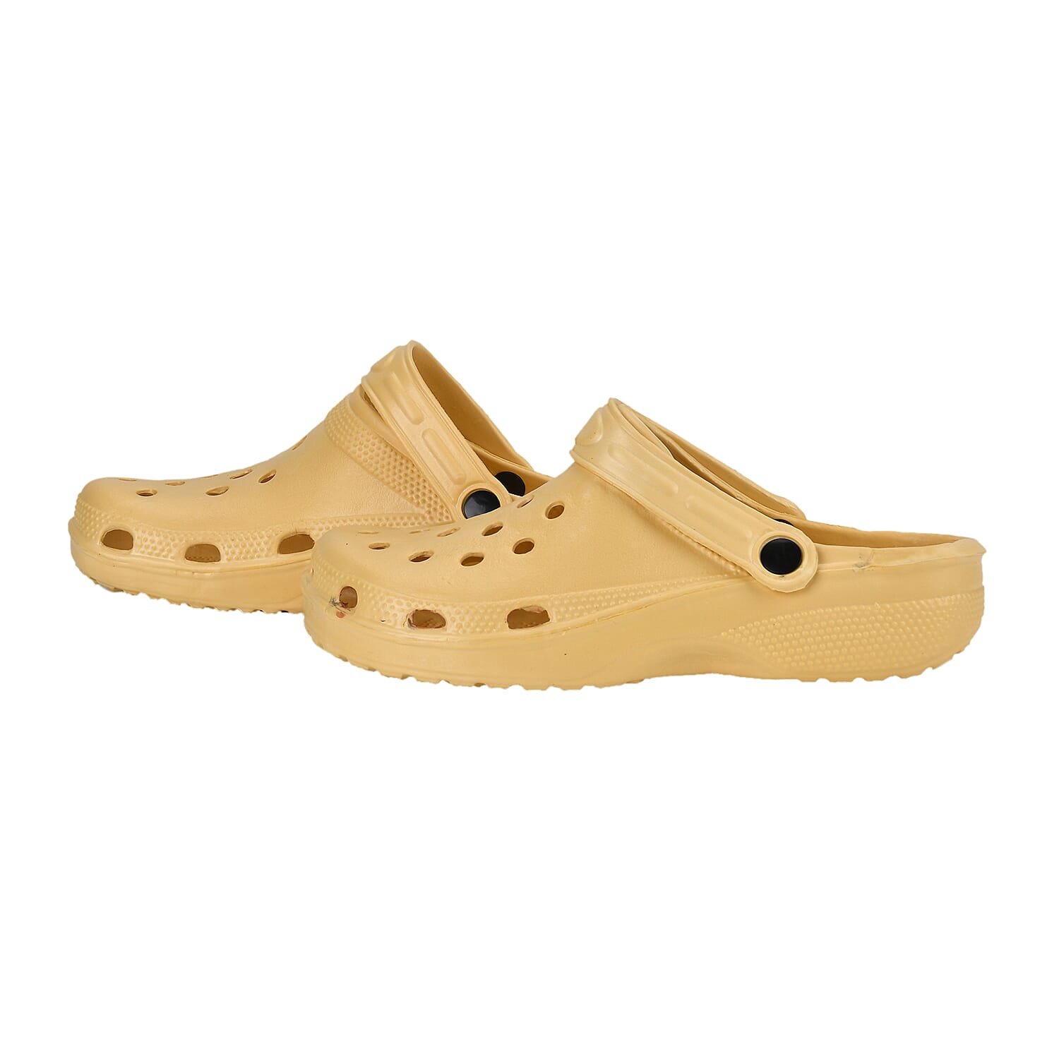Set of 2 EVA Ladies Super-lightweight Cushioned Sandals and Sliders (Size 7-8) - Yellow