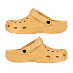 Set of 2 EVA Ladies Super-lightweight Cushioned Sandals and Sliders (Size 7-8) - Yellow