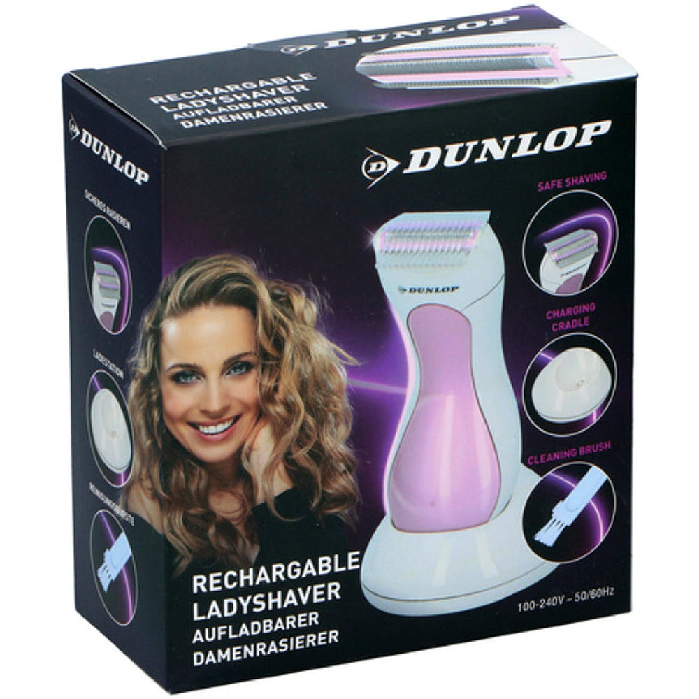 Dunlop Rechargeable Cordless Ladyshave with LED Display