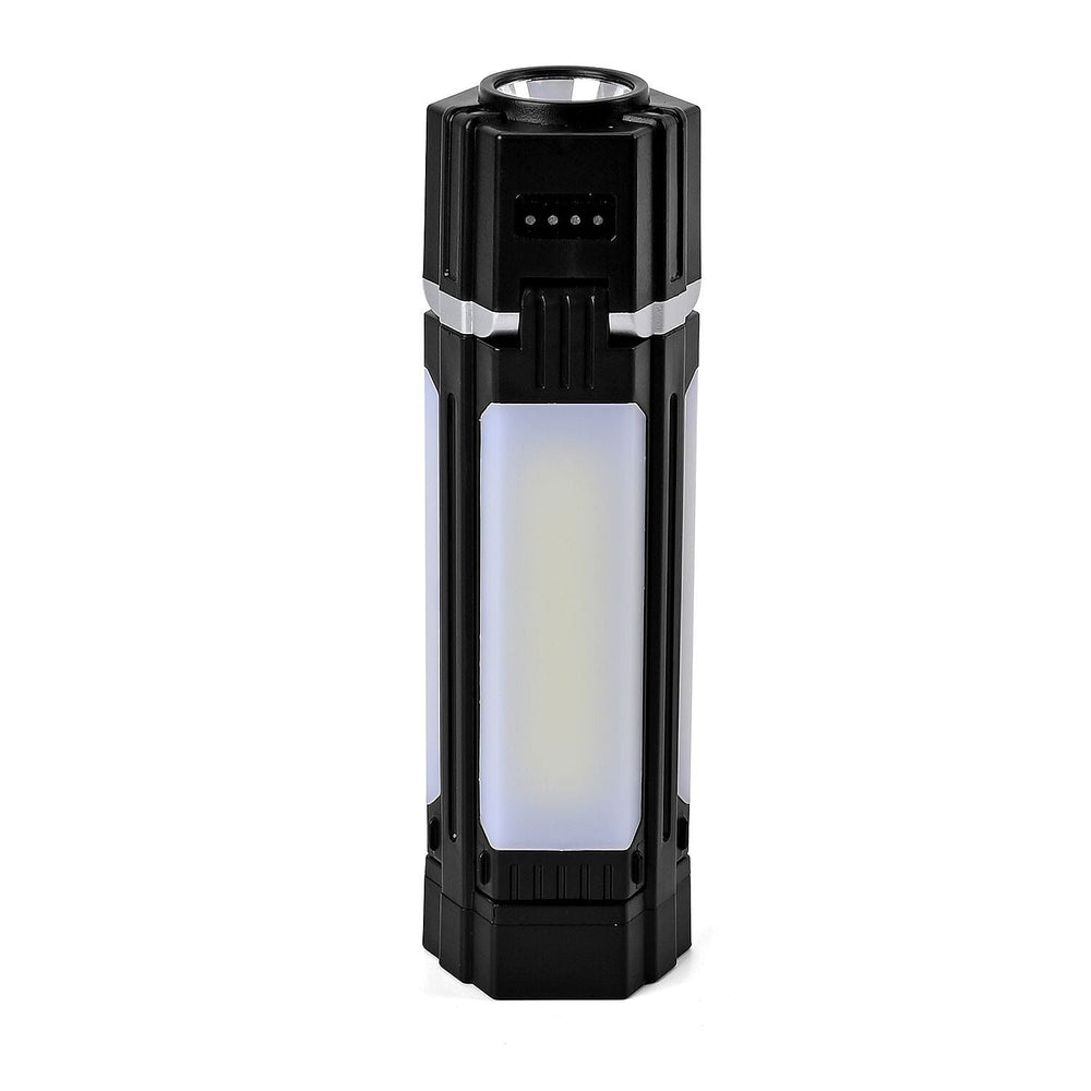 Multifunction Lamp with Power Bank Function, 5 Lighting Modes, Integrated Magnet - Built in 3000 mAh Battery Powered by USB Cable