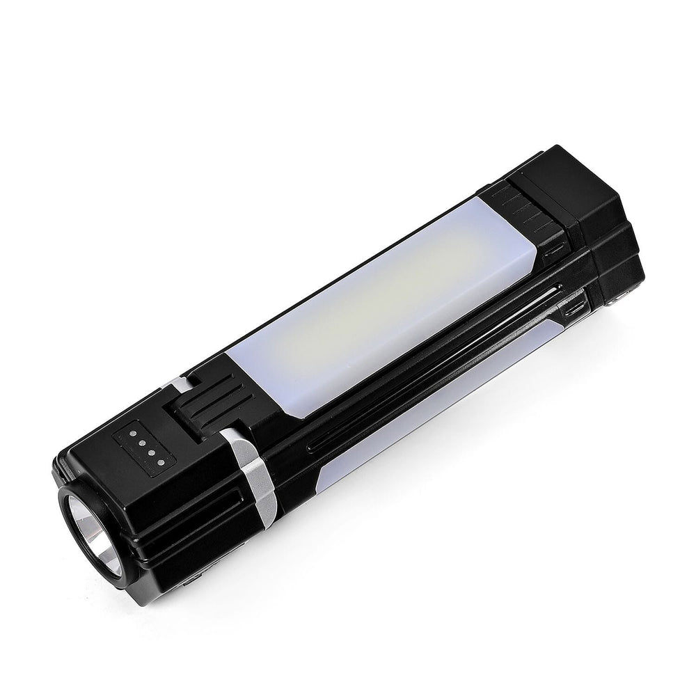 Multifunction Lamp with Power Bank Function, 5 Lighting Modes, Integrated Magnet - Built in 3000 mAh Battery Powered by USB Cable