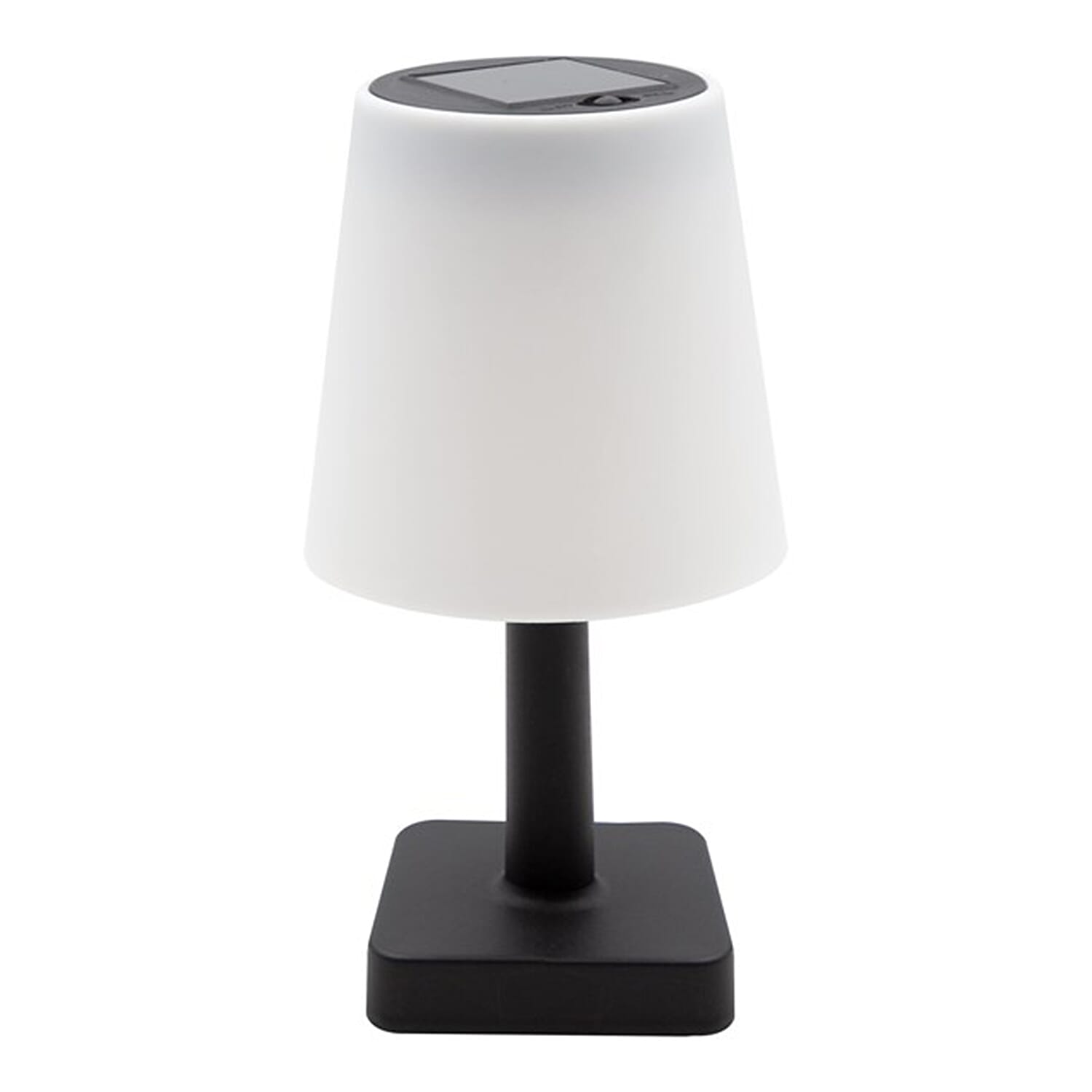 Solar Garden Table LED Lamp - Black