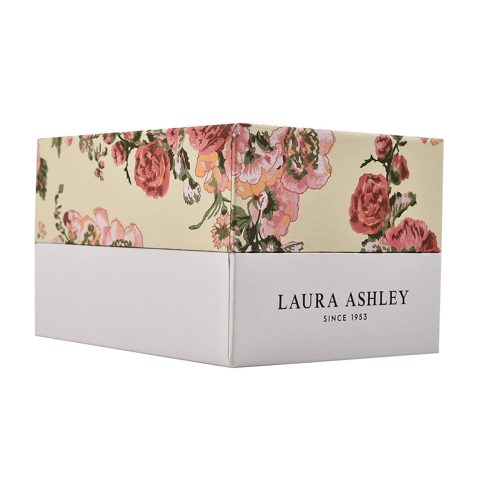Laura Ashley Ladies Watch with Stainless Steel Bracelet in Silver Tone