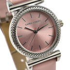 Laura Ashley Digital Ladies Watch in PU - Pink