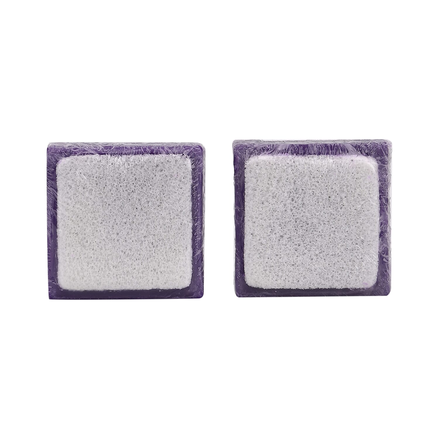 Marigold & Lotus Set of 2 Gentle Clean Scented Soap & Sponge - Lavender & Agarwood Oud