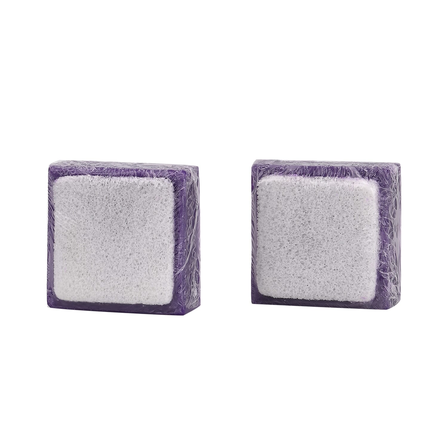 Marigold & Lotus Set of 2 Gentle Clean Scented Soap & Sponge - Lavender & Agarwood Oud