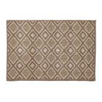 Diamond Pattern Rug - Door Mat (Size 150x50cm) - Peach