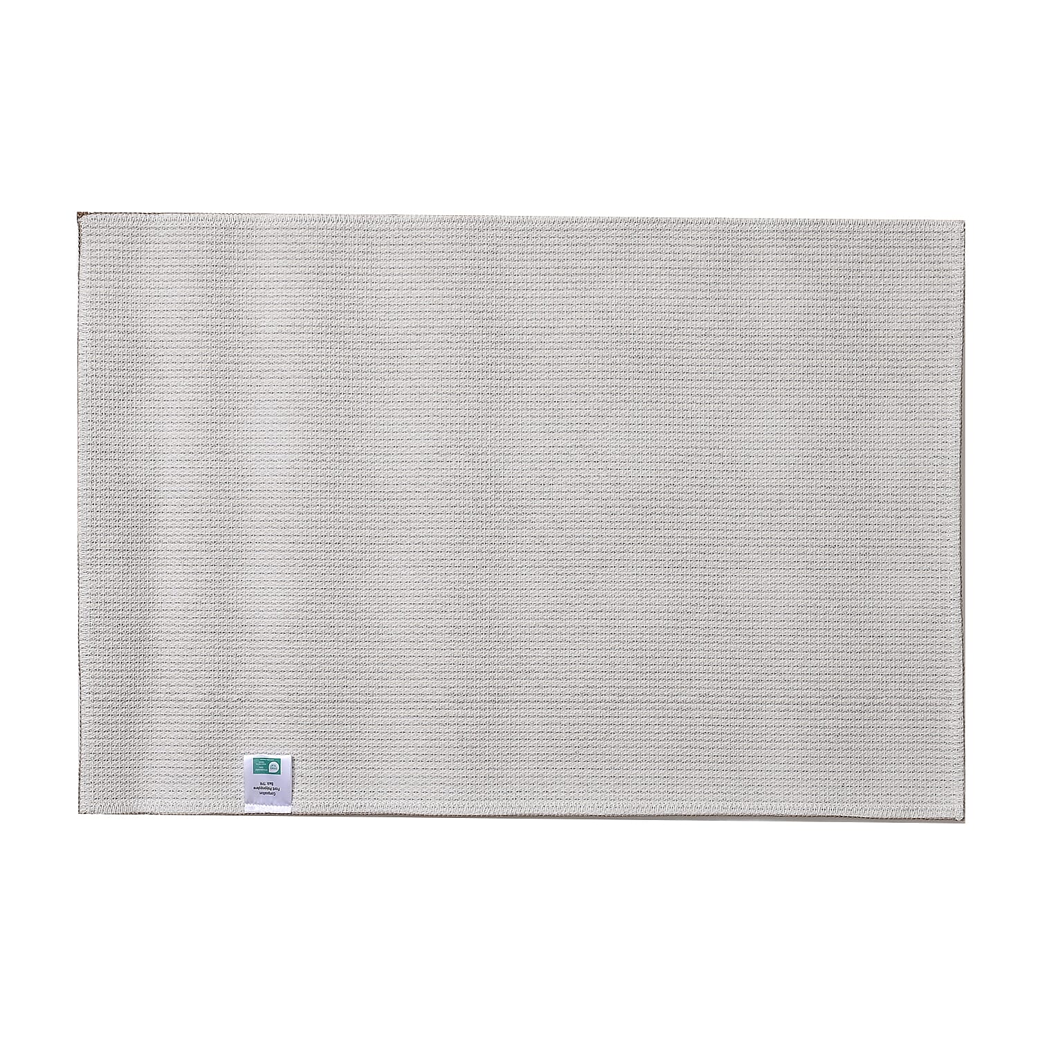 Diamond Pattern Rug - Door Mat (Size 150x50cm) - Peach
