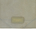 Closeout - Ecotorie Genuine Leather Leopard Printed Crossbody Bag With Shoulder Strap - Beige