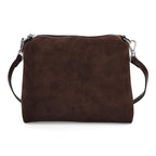 Gala Special Set of 2 Genuine Leather Leopard Tote Bag with Hand Bag