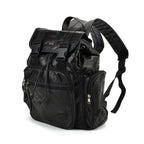 Styled By 100% Genuine Leather Backpack - Black