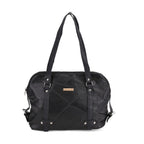 Styled By - Designer Inspired 100% Genuine Leather Tote Bag - Black