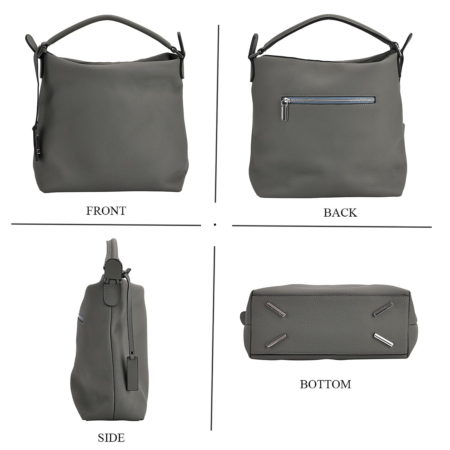 Closeout Deal- 100% Genuine Leather Bag - Blue