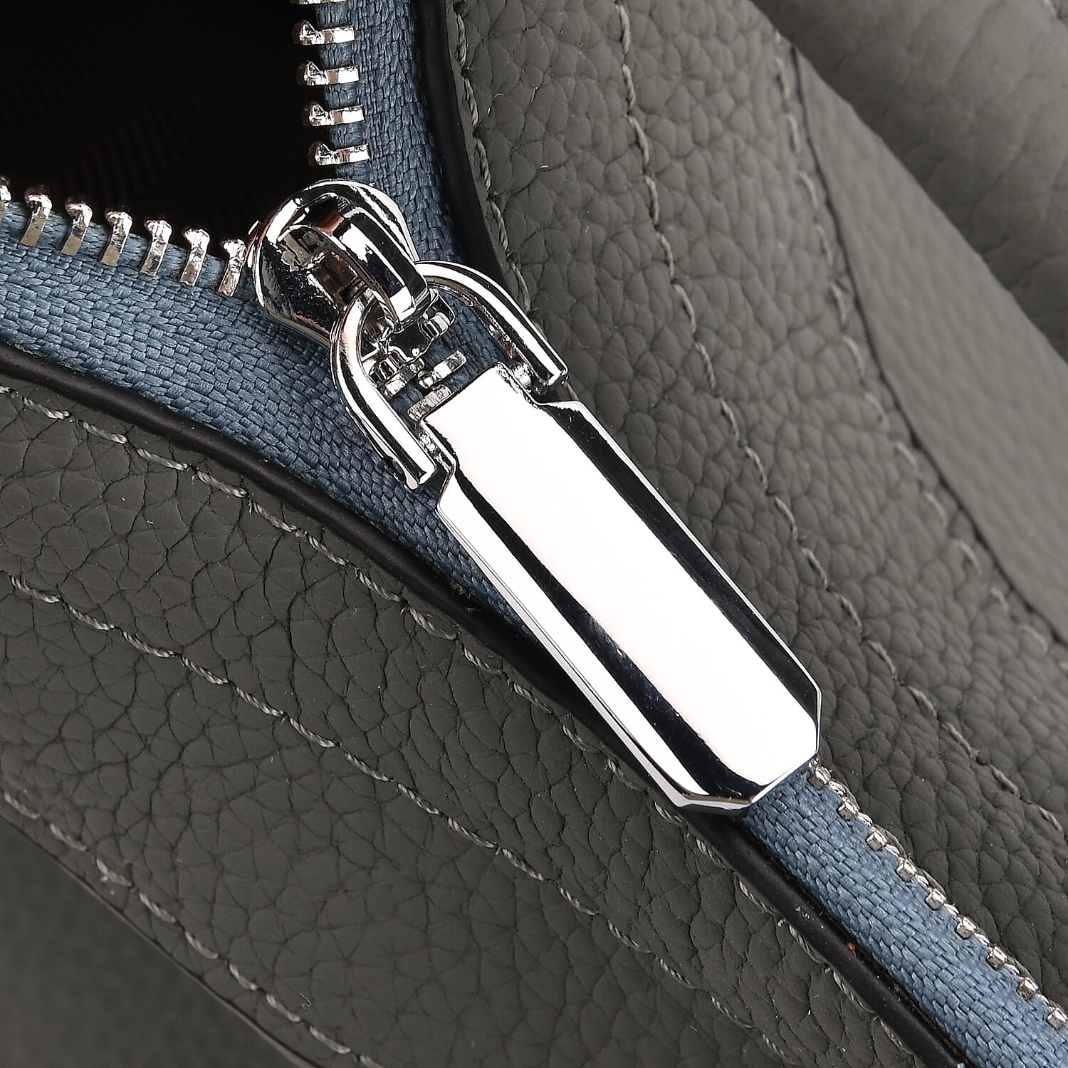Closeout Deal- 100% Genuine Leather Bag - Blue