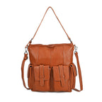 The Sumptuous Collection - Genuine Leather Crossbody Bag  - Brown