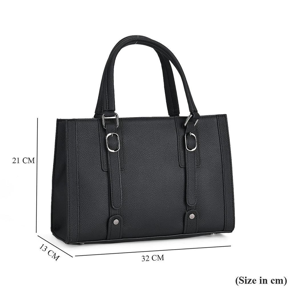 BLACK FRIDAY DOORBUSTER - Leather Crossbody HandBag - Black
