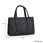 BLACK FRIDAY DOORBUSTER - Leather Crossbody HandBag - Black