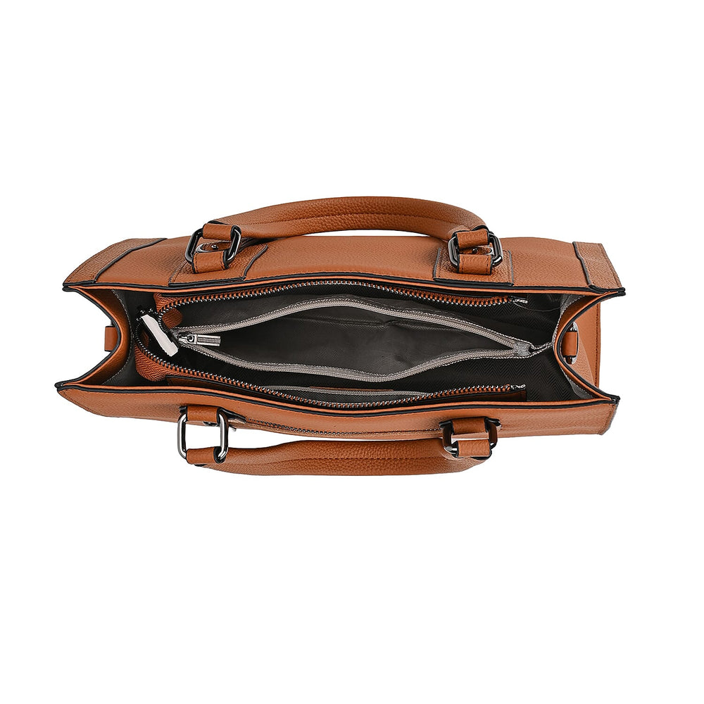 BLACK FRIDAY DOORBUSTER - Leather Crossbody HandBag - Tan