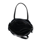 Closeout Deal Genunie Leather Tote Bag - Black