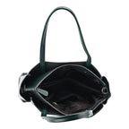 Closeout Deal Genunie Leather Tote Bag - Green