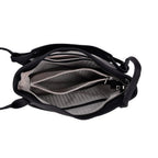 Leather Patterned Tote Bag (Size 34x14x29 cm) - Black & Pink
