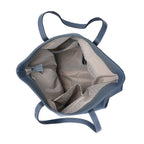 Closeout Deal - SUMPTUOUS 100% Genuine Leather Tote Bag - Blue