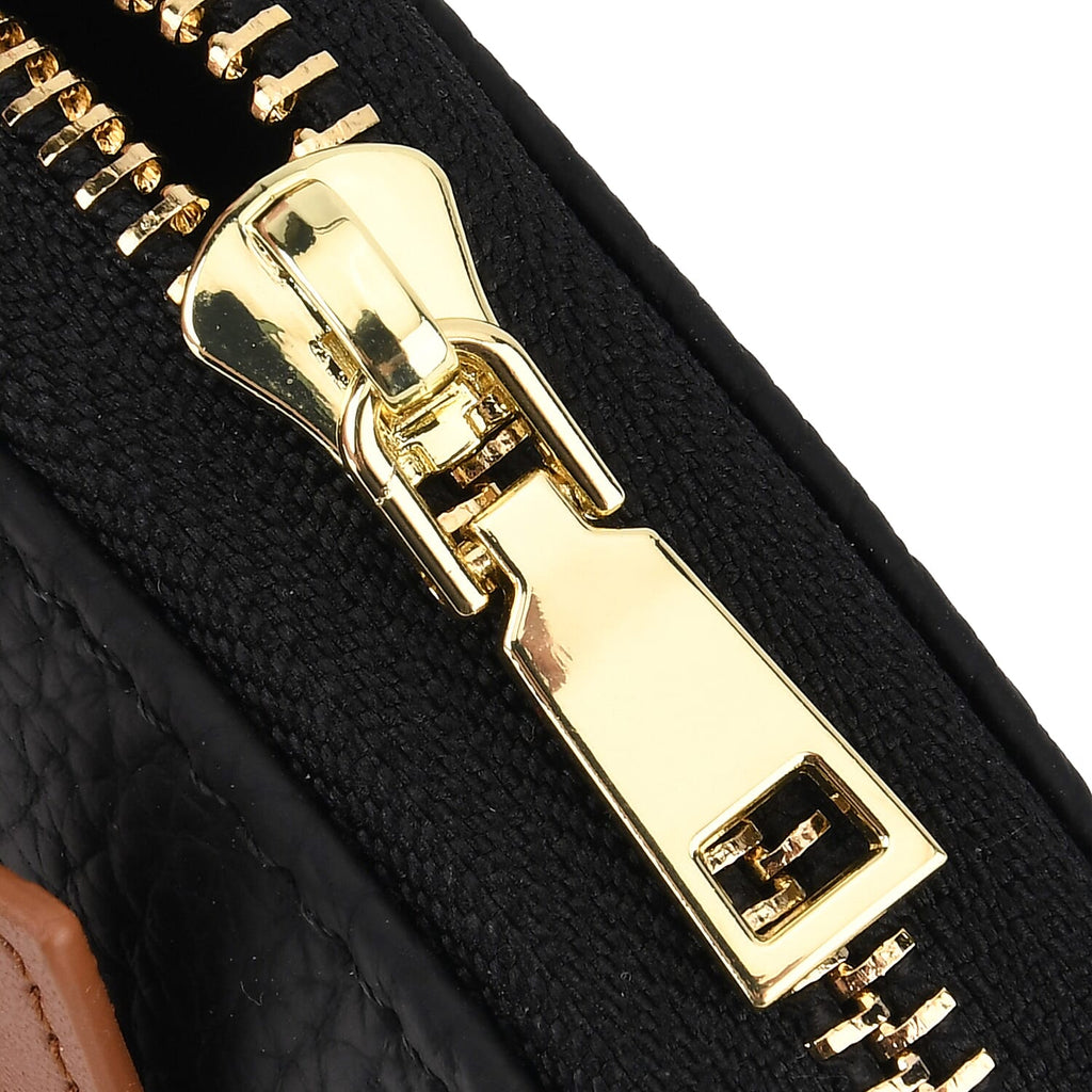 100% Genuine Leather RFID Card Holder - Black