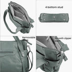 Leather Shoulder Bag (Size 17x11x3 ) - Teal