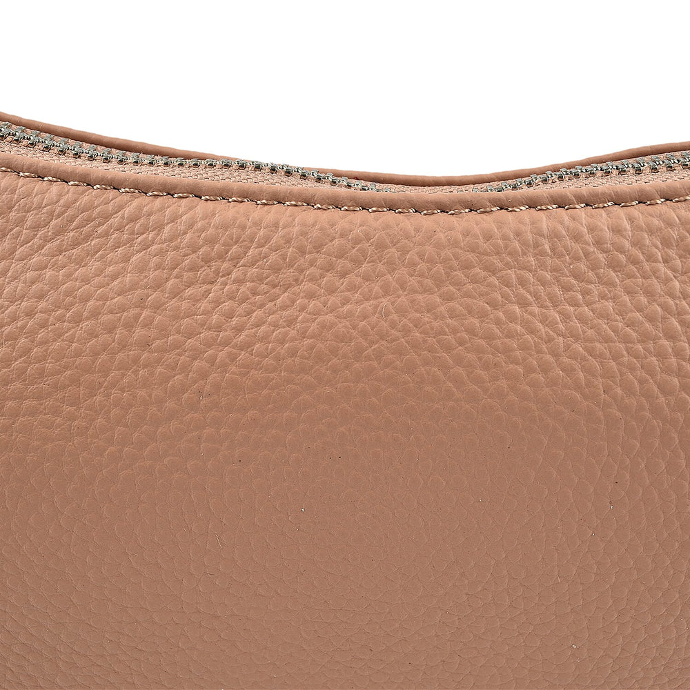 KTD by KenzoTakada Leather Shoulder Bag - Nude