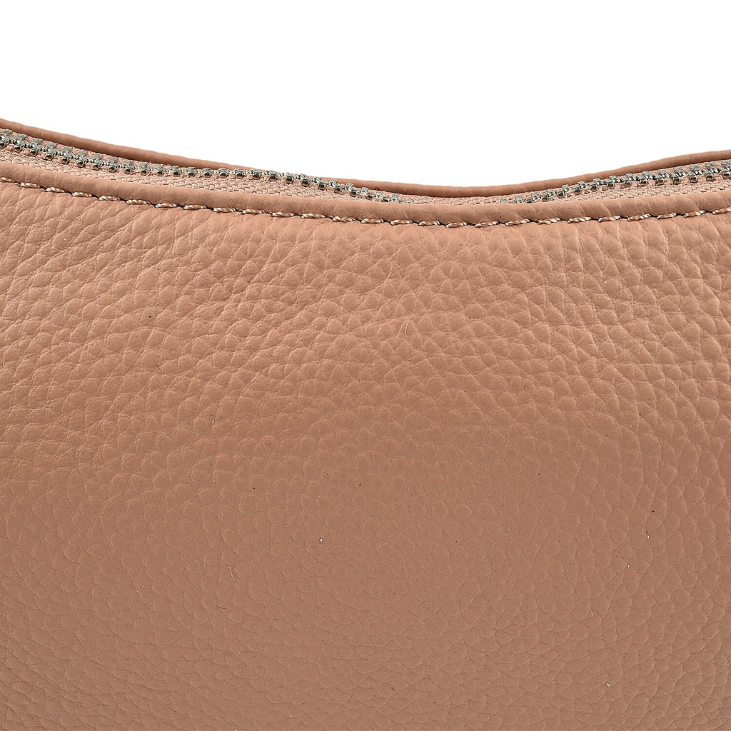 KTD by KenzoTakada Leather Shoulder Bag - Nude