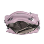Leatherette Crossbody Bag with Tassel - Dollar Accessories - Lavender