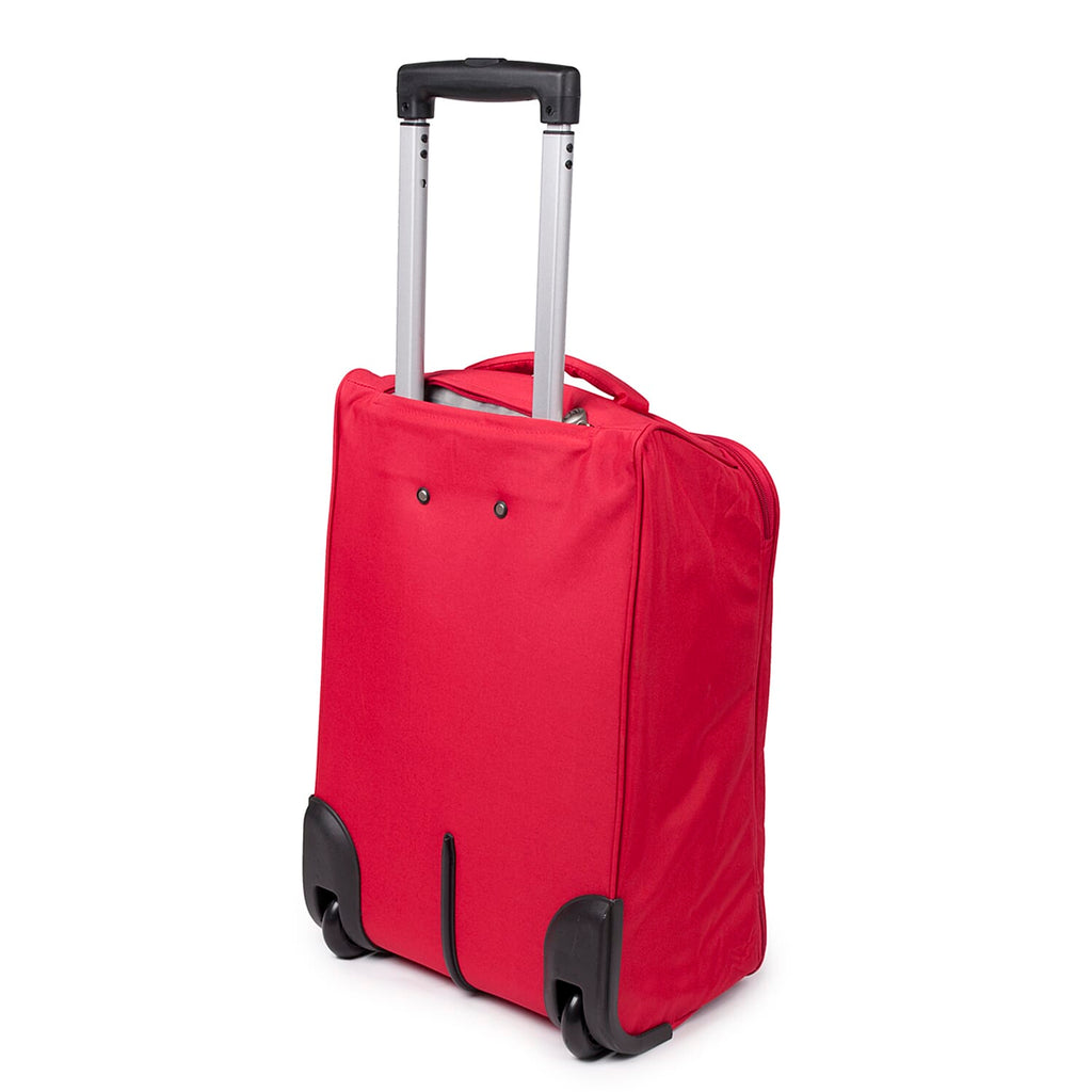 IW PU Luggage and Handbag Set (Size 34x20x51 cm) - Red