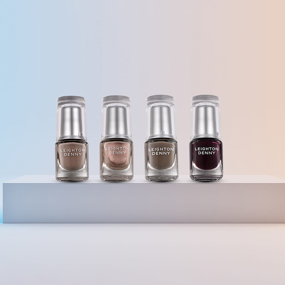 Leighton Denny- Colour Wardrobe - Day(Incl.Vintage Chic 5Ml ,Mini Sink Into Mink ,Mini Honey Trap 5Ml ,Mini Serendipity 5Ml )