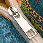 Tropical Jungle Design Tote Bag with Rope Handles - Green