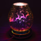 Lesser & Pavey Silver Santa Sleigh Aroma Lamp (Size 12x12x17 Cm) - Multi