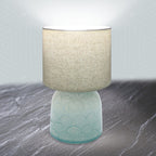 Table Lamp With Lamp Shade - Green