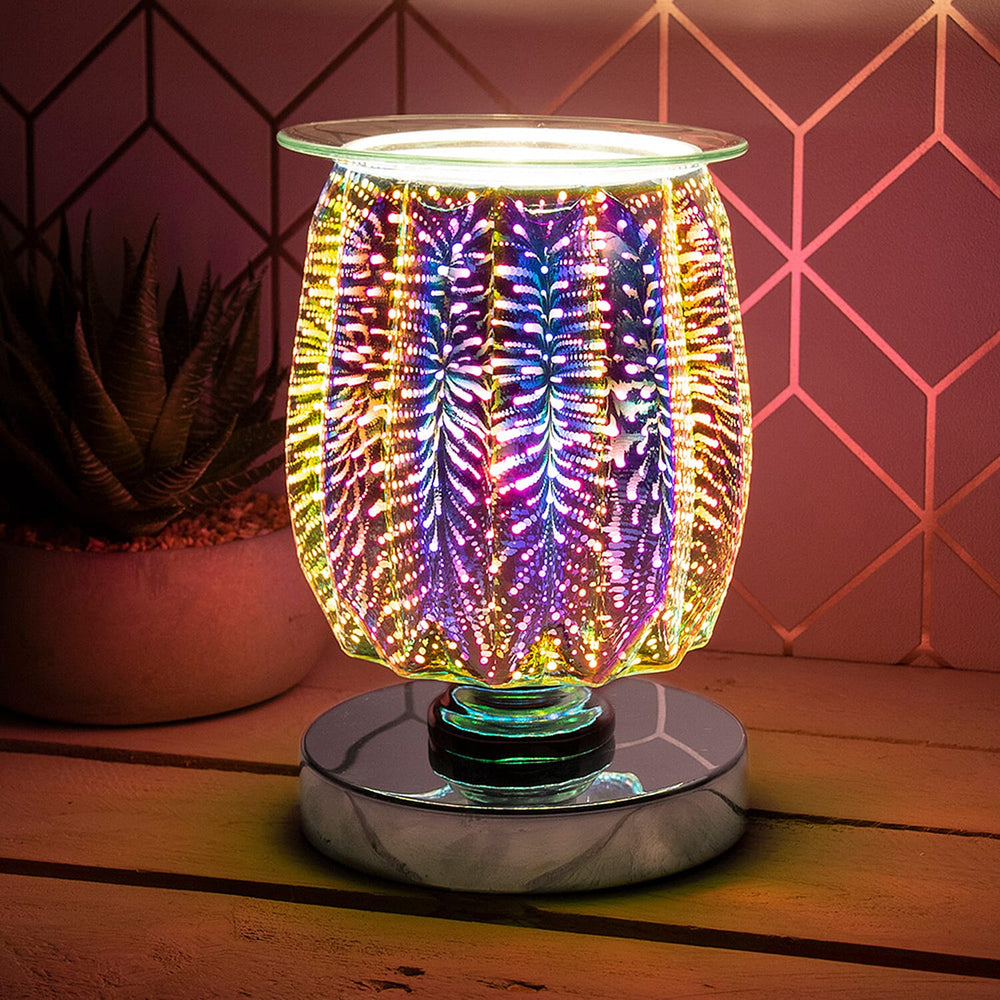 Lesser and Pavey Desire Mystic Colour Aroma Lamp Diffuser - Fireworks Pattern