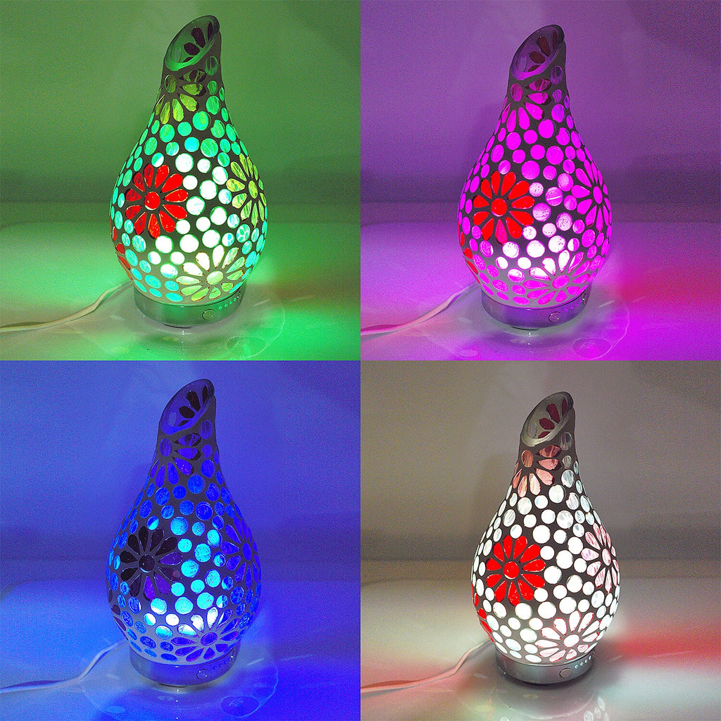 Lesser & Pavey - Flower Mosaic Humidifier - Red