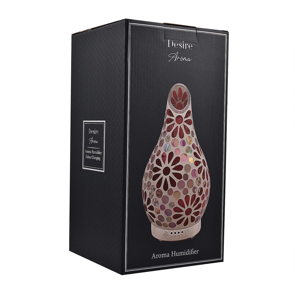 Lesser & Pavey - Flower Mosaic Humidifier - Red