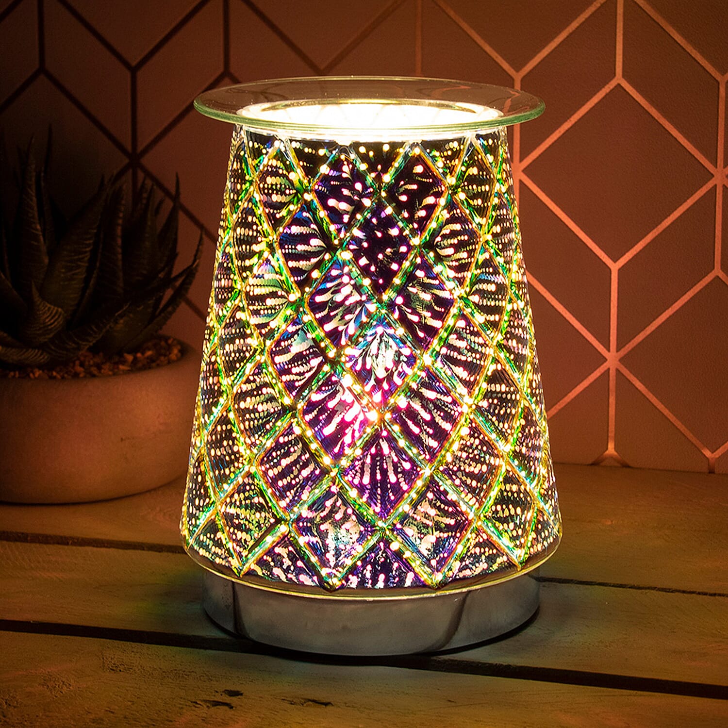 Lesser and Pavey Desire Mystic Colour Aroma Lamp Diffuser - Vase Shape