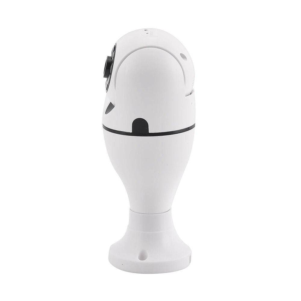 Light Bulb Security Camera with Night Vision, Full HD, Two Way Audio, 365 Degree Panoramic Clear View