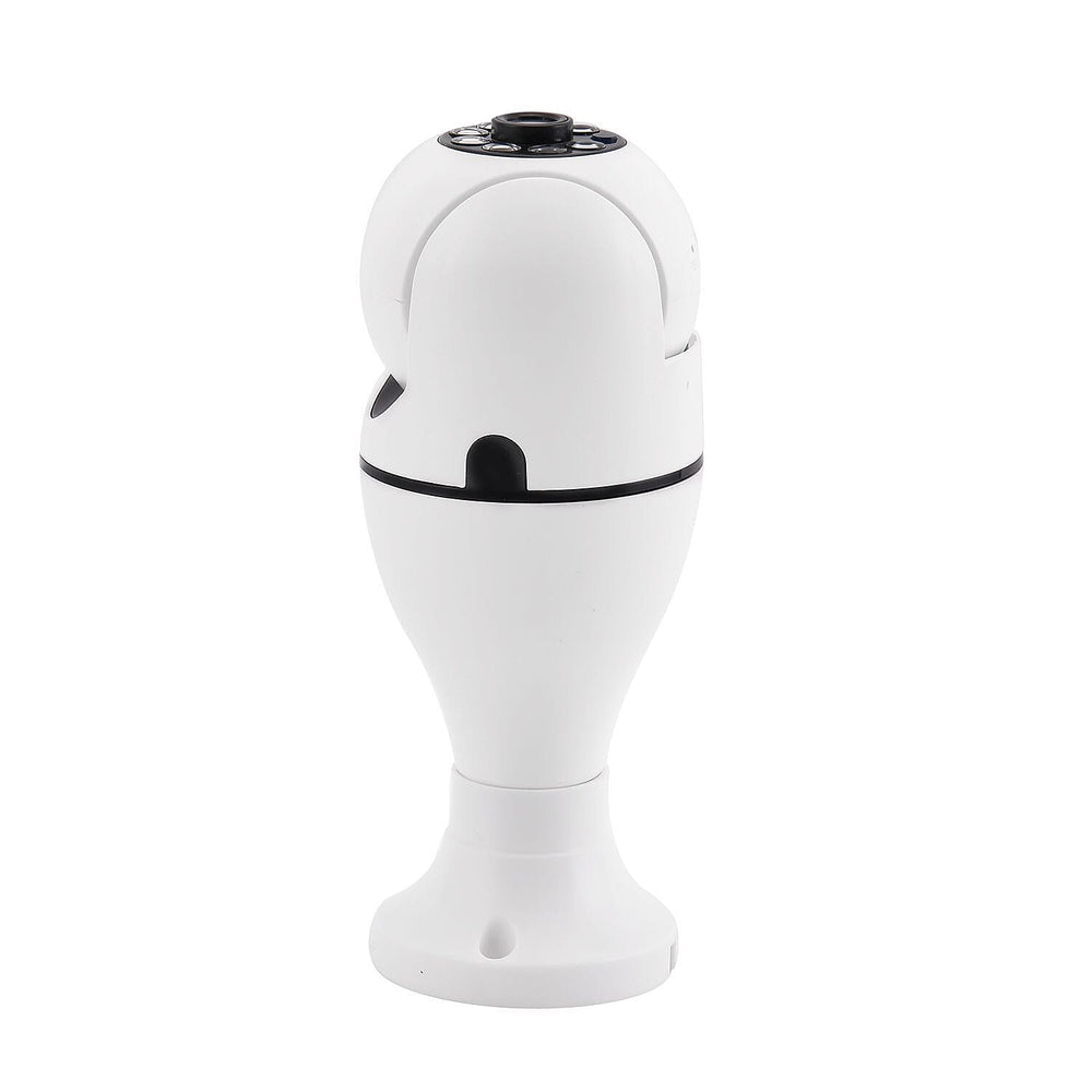 Light Bulb Security Camera with Night Vision, Full HD, Two Way Audio, 365 Degree Panoramic Clear View