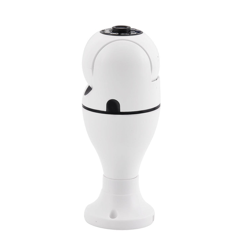 Light Bulb Security Camera with Night Vision, Full HD, Two Way Audio, 365 Degree Panoramic Clear View