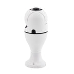 Light Bulb Security Camera with Night Vision, Full HD, Two Way Audio, 365 Degree Panoramic Clear View