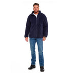 Himalayan Unisex Fleece Jacket with Pockets  (Size XL, 20-22) - Navy