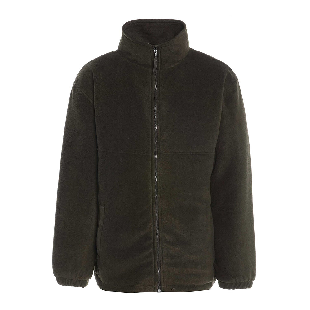 Himalayan Unisex Fleece Jacket with Pockets  (Size XXL, 26-28) - Olive