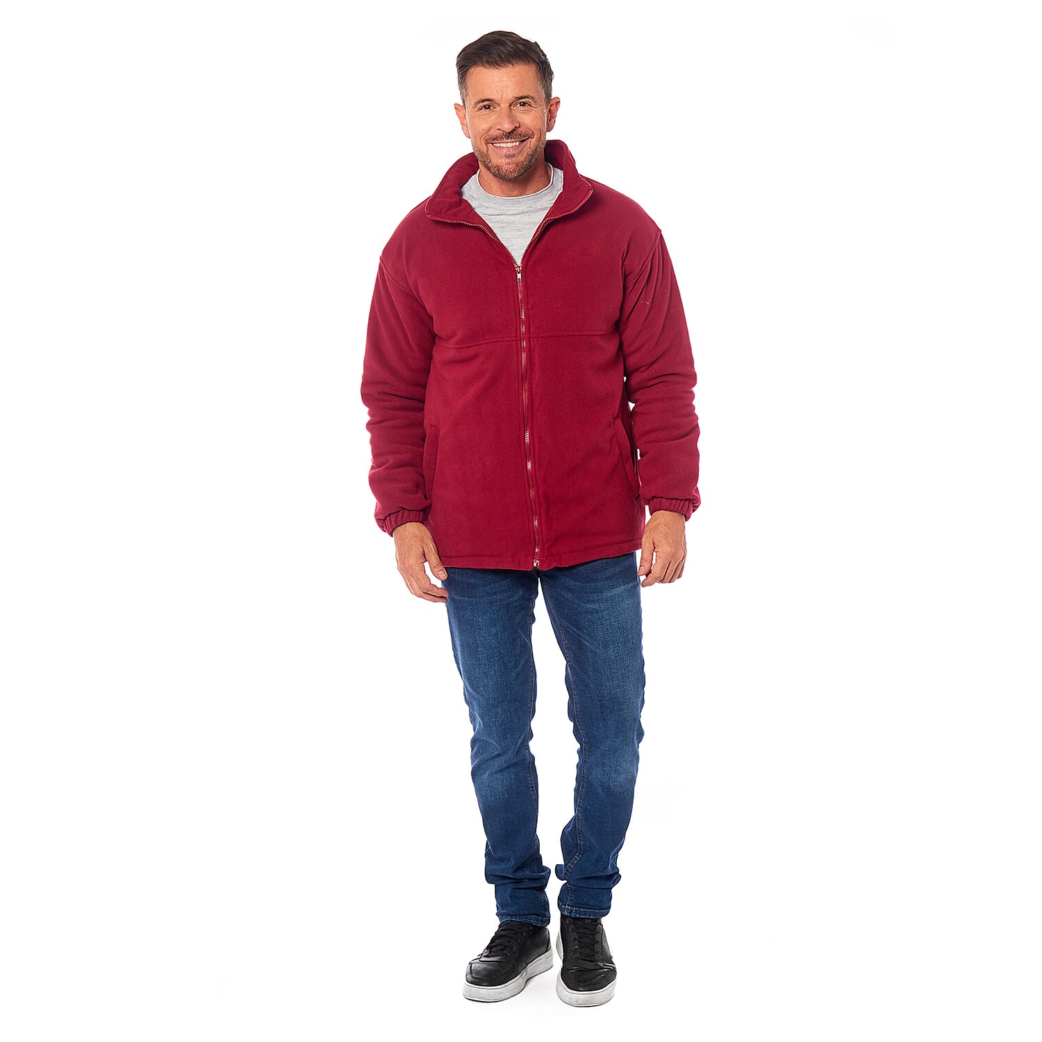 Outdoor Leisurewear Jacket (Size XXL, 26-28) - Red