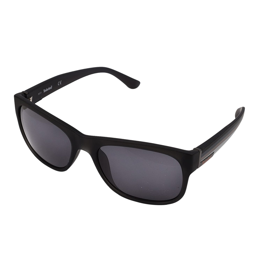 Limited Closeout Deal - Timberland Sunglasses - Black Frame With Grey Lens - UV Protection Category 3