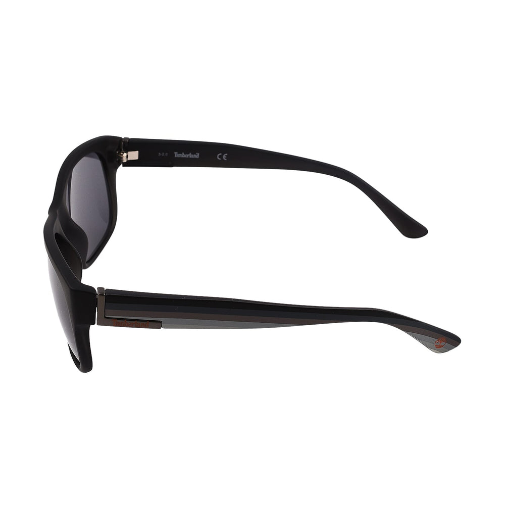 Limited Closeout Deal - Timberland Sunglasses - Black Frame With Grey Lens - UV Protection Category 3