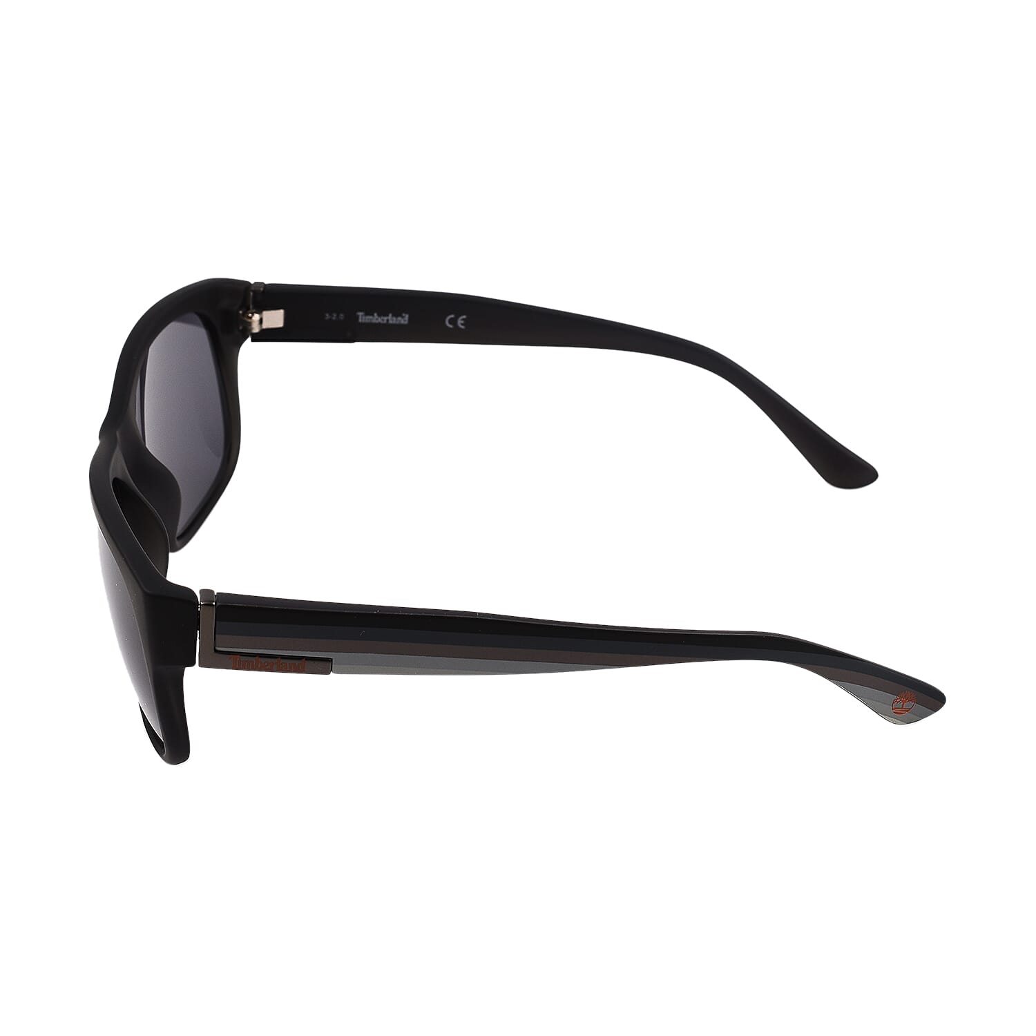 Limited Closeout Deal - Timberland Sunglasses - Black Frame With Grey Lens - UV Protection Category 3